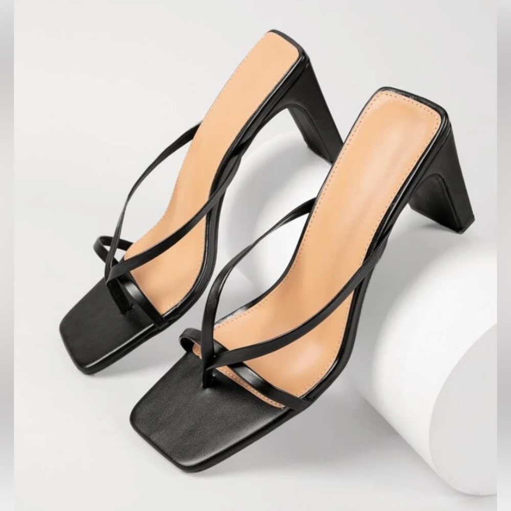 Black heels size 6